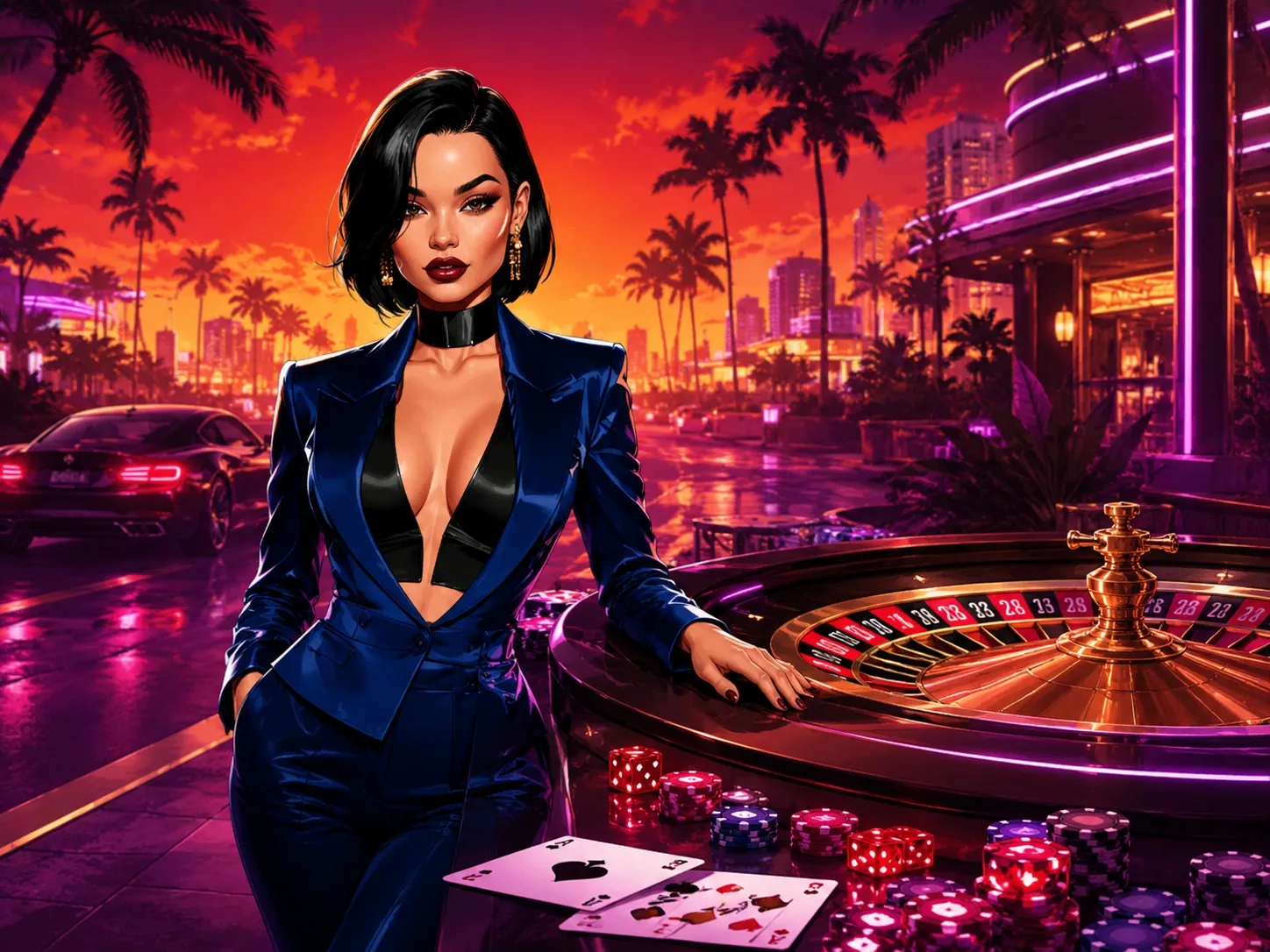 Royal gambler vibes